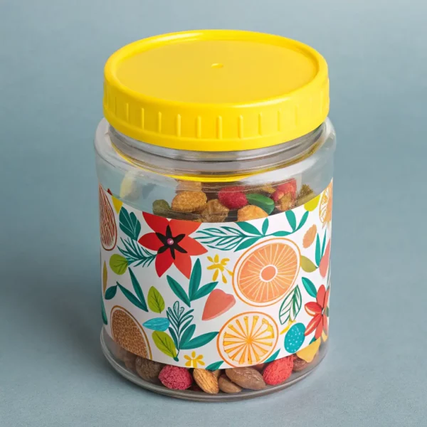 Child-Resistant Plastic Jar