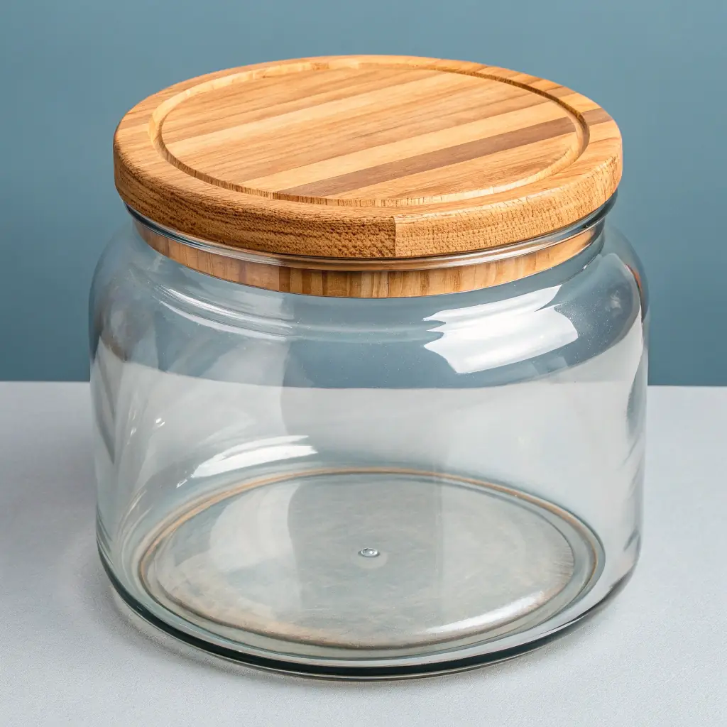 Screw Top Glass Jar